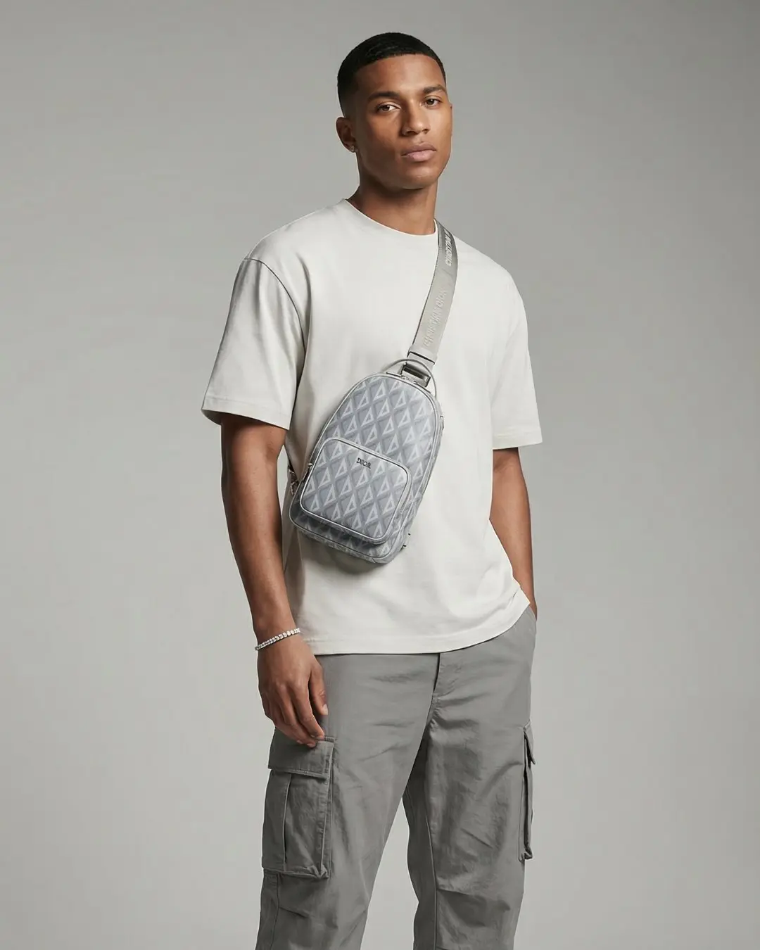Fashion lookbook product photography of an accessory